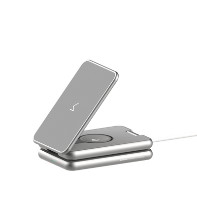 Z3 三合一折疊無線充電器 (兼容Qi2-15W) 原鈦色