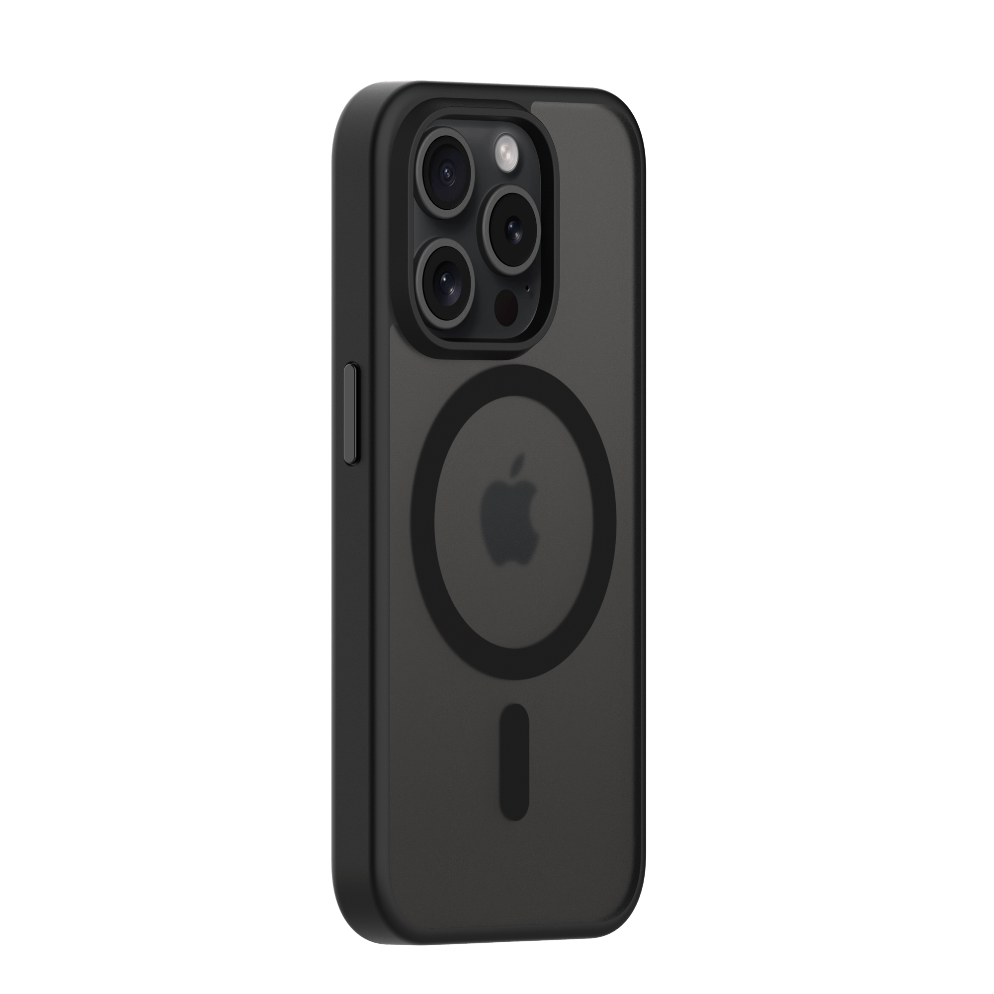iPhone 15 Pro Max Silicone Case With MagSafe black original Genuine
